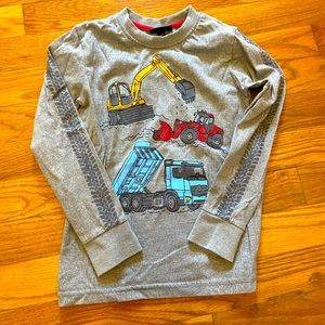 Size 4 T long sleeve Truck T shirt